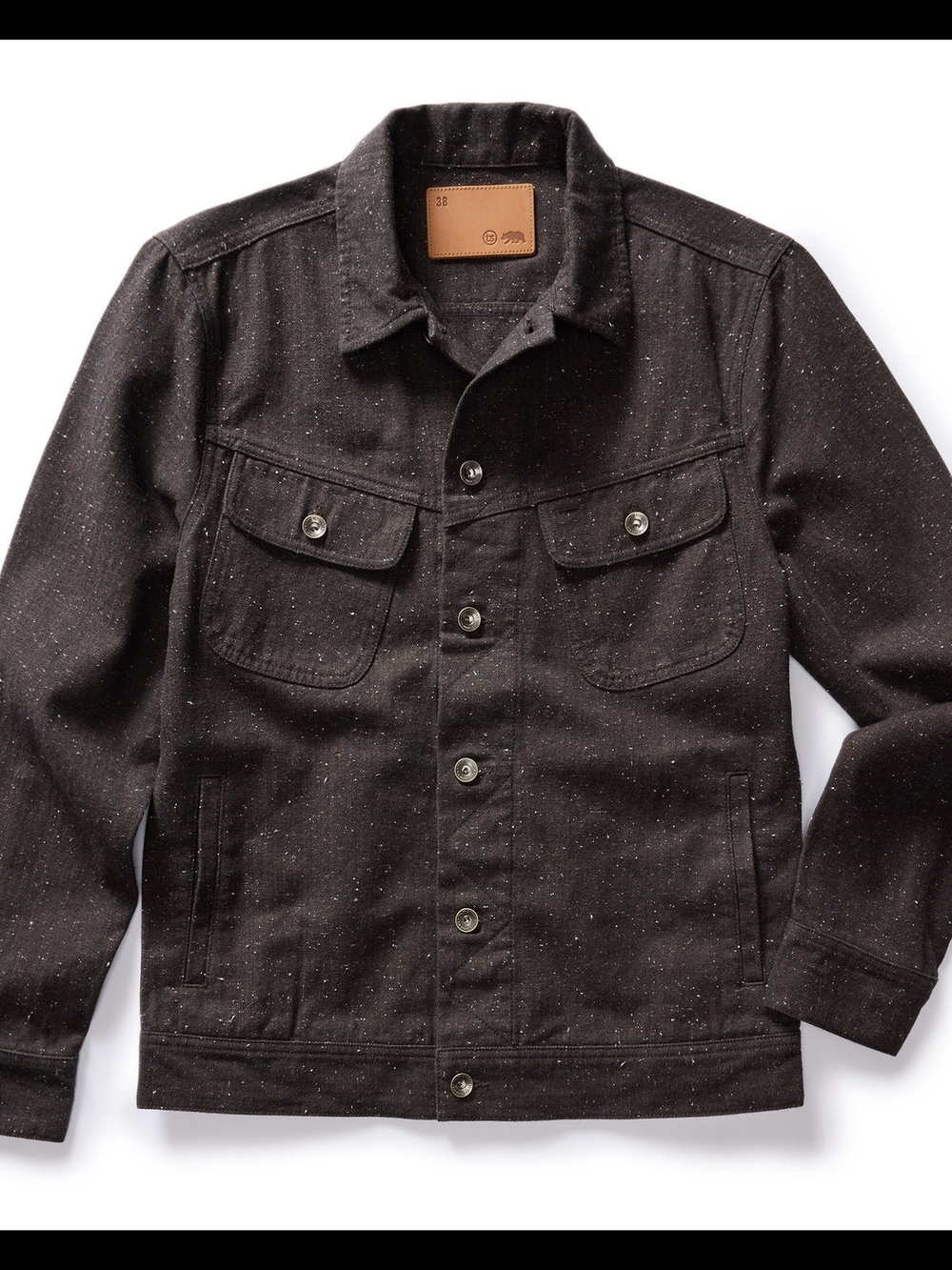 Taylor Stitch Long Haul In Herringbone Peat Nep